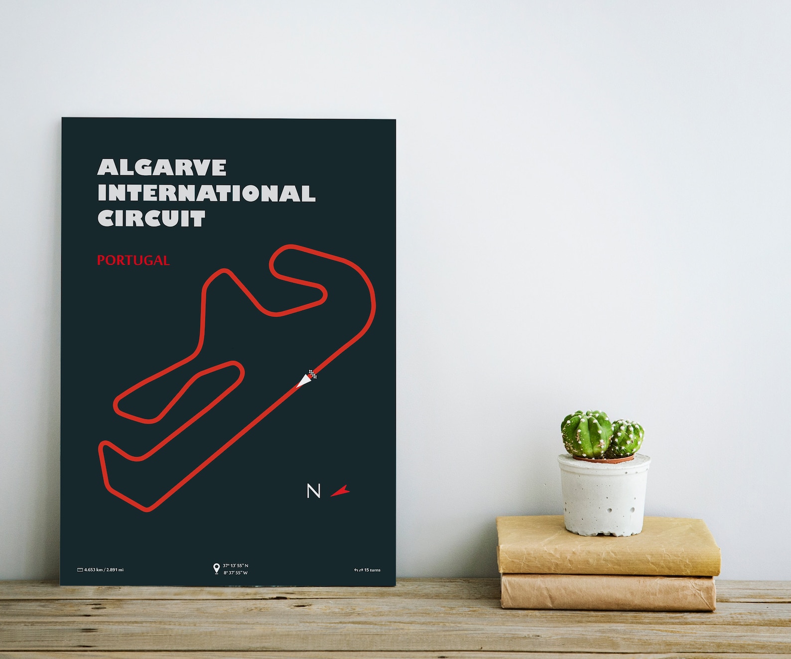 Portimao Race Track Map F1 Poster Minimalist Glow Effect Etsy