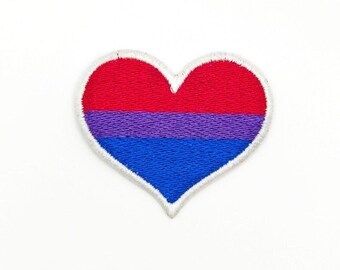 Parche Bisexual Símbolo Bi Hierro En Parche LGBTQA Orgullo Bisexual