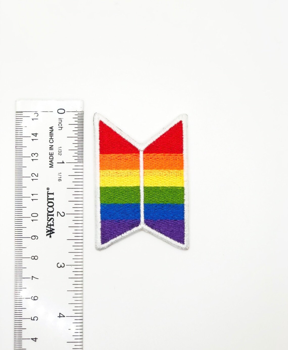 BTS &amp; ARMY Logo LGBTQ Rainbow Flag Pride Flag Iron-on - Etsy Finland