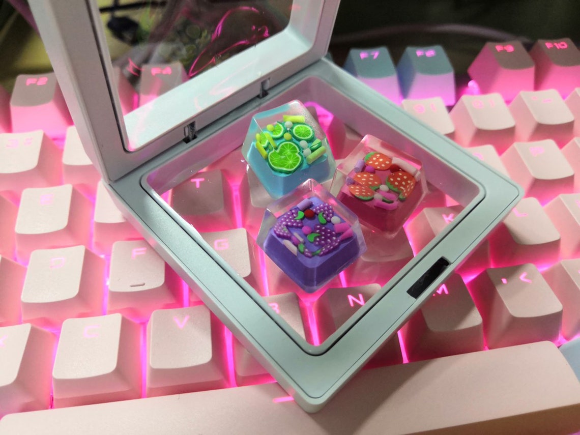 Summer Fruit Resin Key Caps Cute Key Caps OEM Esc Key Caps Etsy