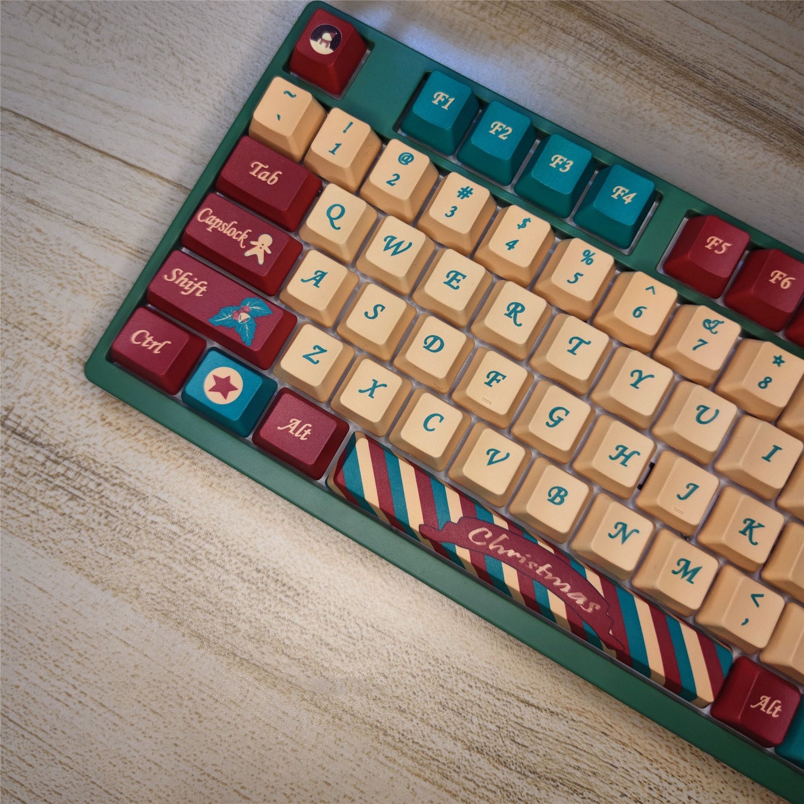 118pcs Christmas Keycaps PBT Keycaps Set Gaming Keycap Etsy