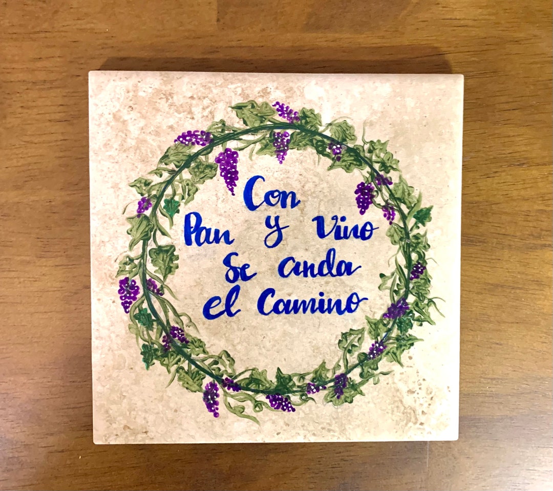 Ready to Ship El Camino Ceramic Hand Painted Tile Gift for Etsy