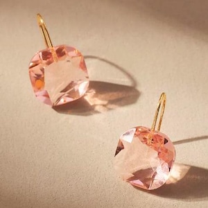 In the Spotlight Crystal Dangle 18k Gold Plated Earrings
