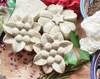 Holy Basil Match and Neem Soap| Natural| Skin Brightening| Super Cleansing| Gentle and Sensitive Skin| Hand and Body Soap| Spa Gift| Gift