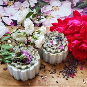 Lavendel und Teebaum Bar Seife | Natürliche | Stressabbau und Entspannung | Sanfte und empfindliche Haut | Hand und Körper Seife | Spa-Geschenk | Geschenk