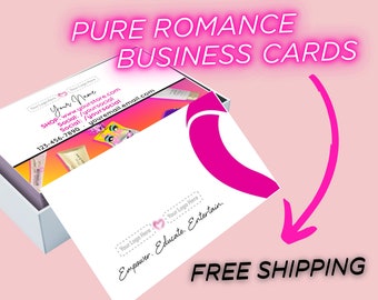 Pure Romance Business Cards - Etsy