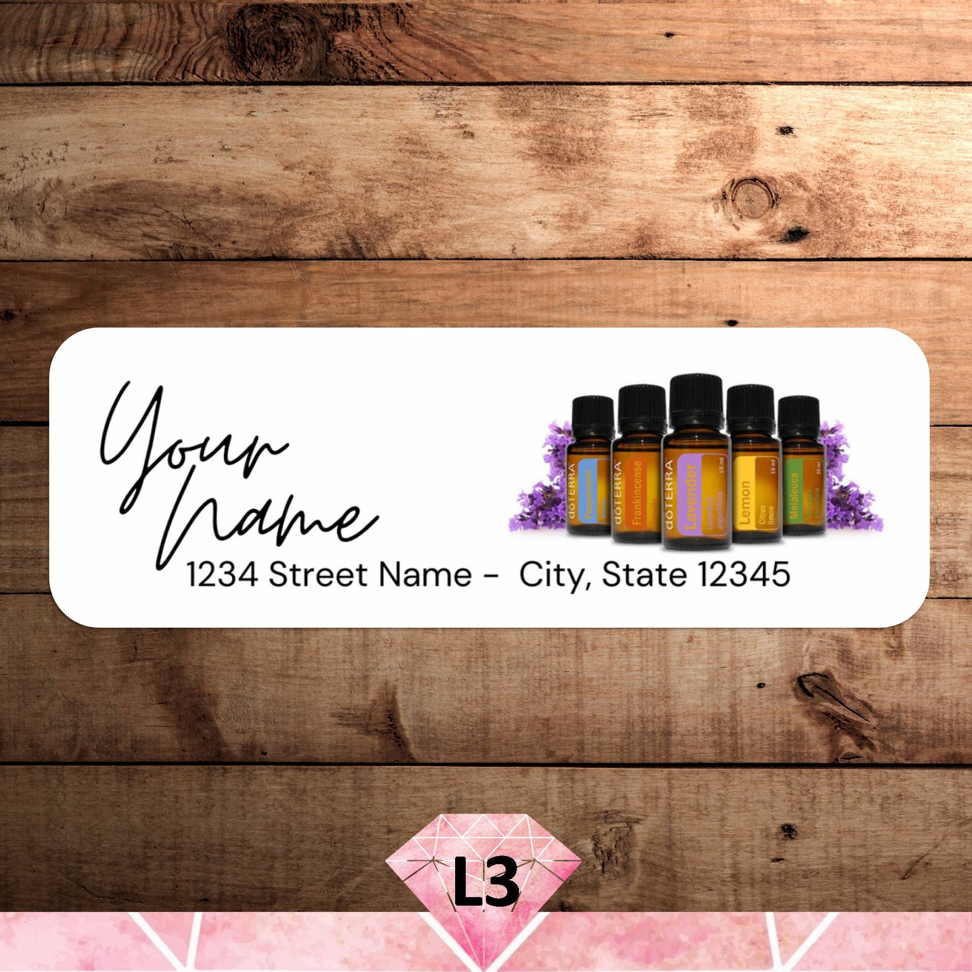 Doterra Labels Etsy