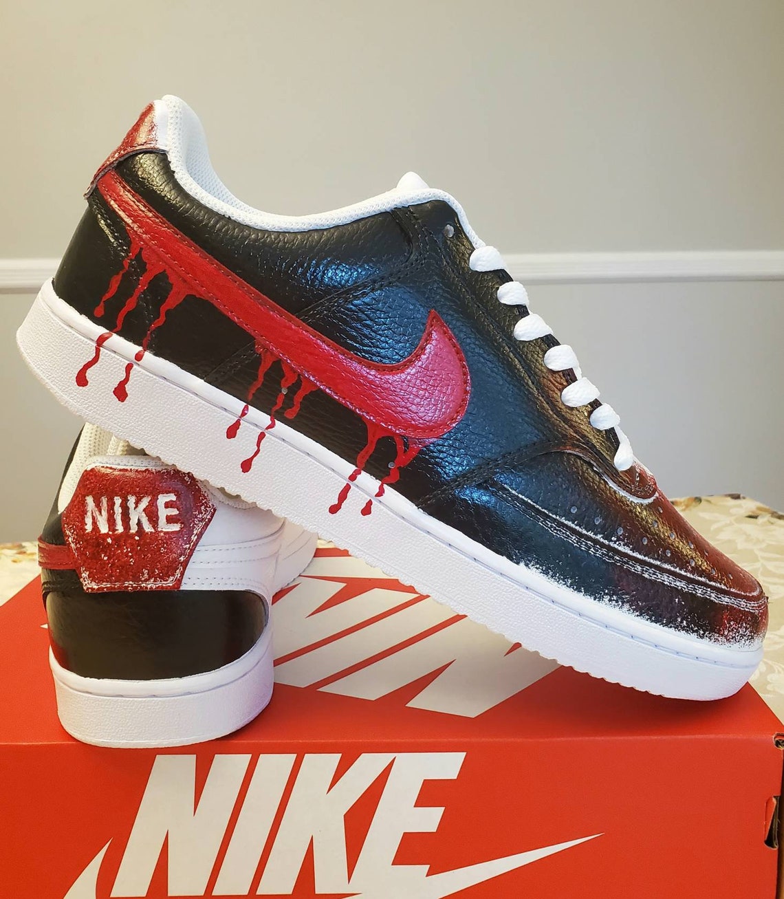 custom nike court vision mid