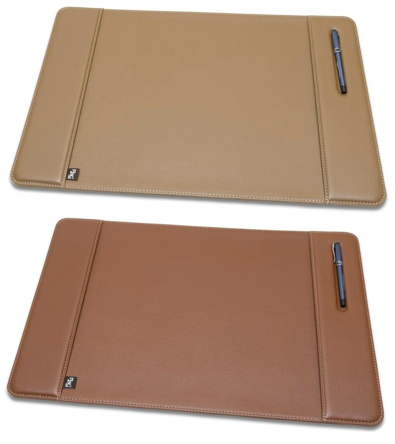Leather Desk Pad With Coverlarge Desk Matlarge Desk Etsy