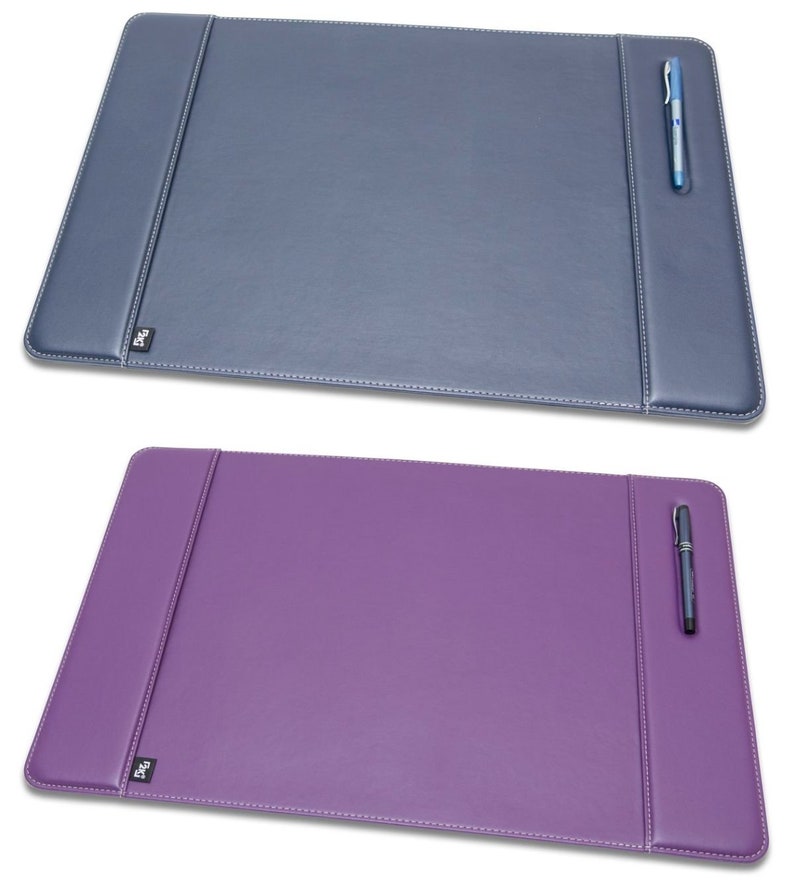 Leather Desk Pad With Coverlarge Desk Matlarge Desk Etsy