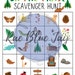 On the Trail Scavenger Hunt Printable, Printable Scavenger Hunt, Kids ...
