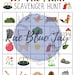 At the Park Scavenger Hunt Printable INSTANT DOWNLOAD, Printable ...