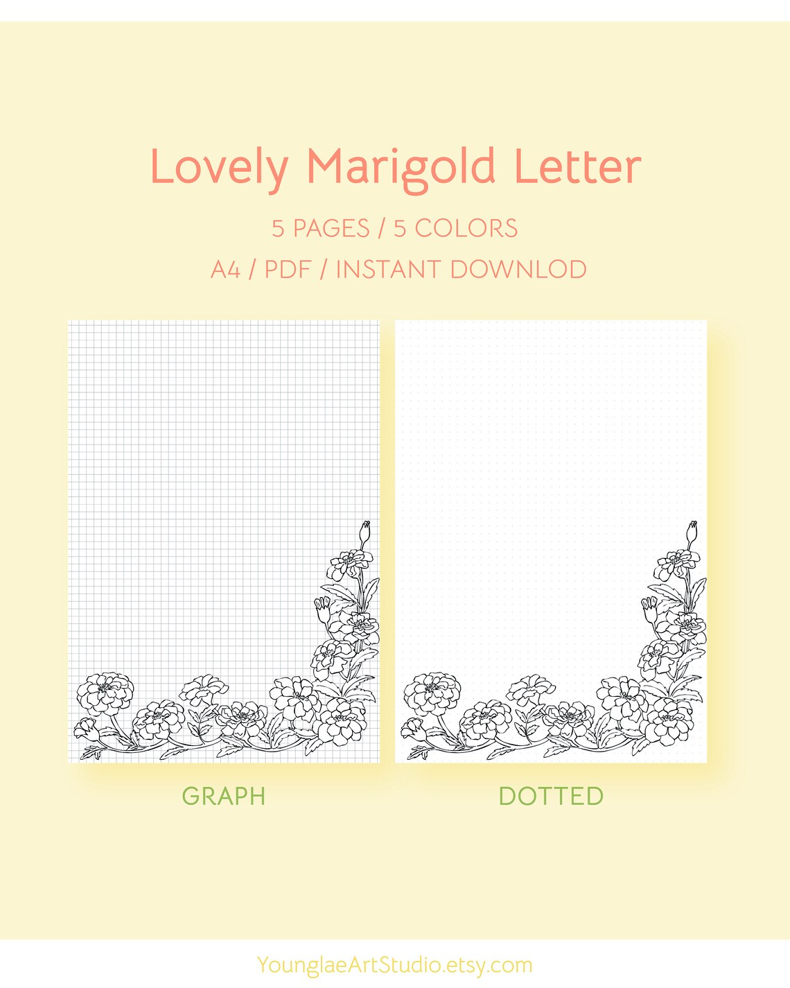 printable-writing-sets-with-envelopes-letter-page-with-etsy