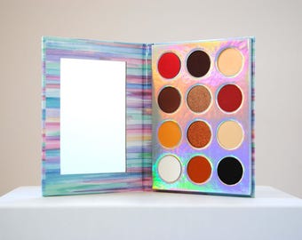 Paleta de sombras de ojos neutras, paleta de sombras de ojos para uso diario