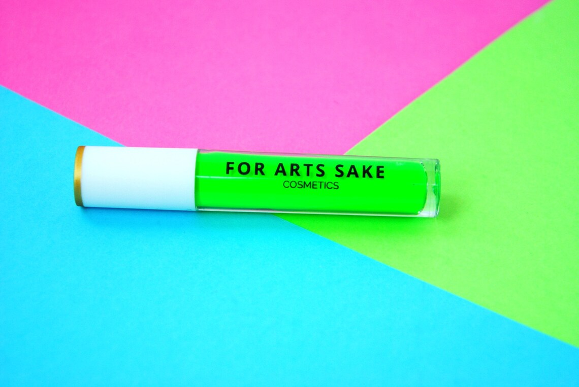 Green Eyeliner Neon Green Liquid Eyeliner Vegan Eyeliner Etsy