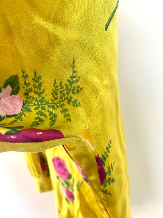 Vintage Thierry Mugler Floral Silk Blouse - image 5