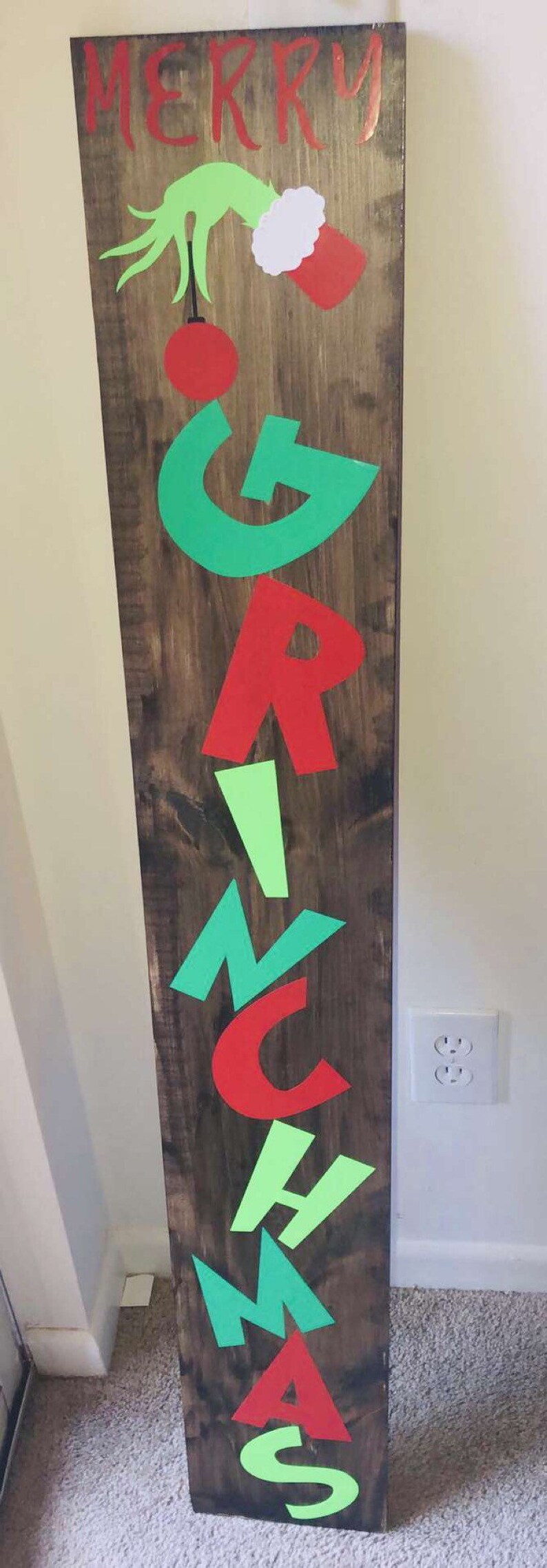 grinch front porch decor