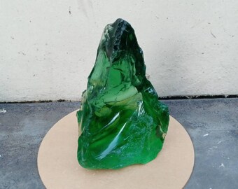 2.6 kgs | Green Andara Crystal Rough Natural Monatomic