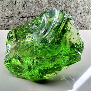 Green bubble Andara crystal rough natural 1.3kg (44)