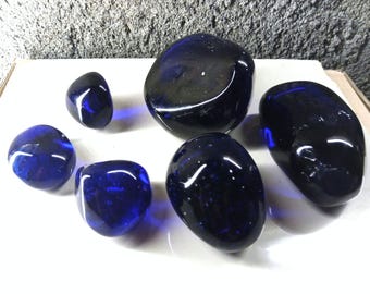 Cristal Andara azul raro especial de 2,1 kg, superficie pulida monoatómica (009)