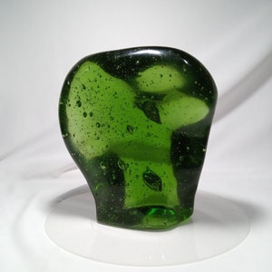 5.1 Kgs | Light Green Bubble Andara Crystal Natural Monatomic Polished
