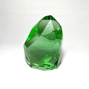 790 Grams | Andara Crystal Green with Bubble Monatomic Polished