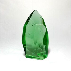1.2 Kgs | Andara Crystal Green with Bubble Monatomic Polished