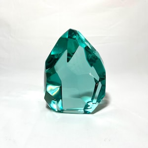 1.6 Kgs | Andara Crystal Cyan Monatomic Polished