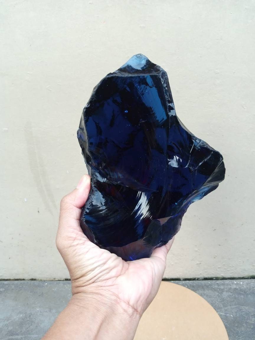 2.8kgs Deep blue Andara crystal rough natural monatomic Etsy