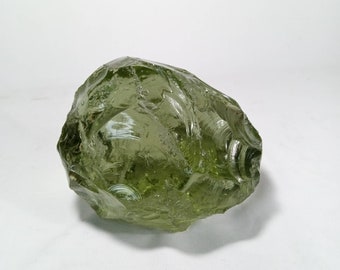 1.3 Kgs | Pale Green Andara Crystal Rough Monatomic