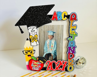 Personalized Graduation Photo Frame: Custom Class of [Year] Gift