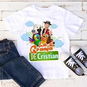 Festa La Granja zenon, granja de Zenón, camiseta granja de Zenón, camiseta de aniversário granja de Zenón, festa granja de Zenón aniversário