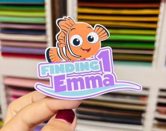 Finding Nemo Birthday Party Stickers: Personalized Favors