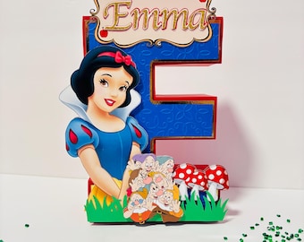 Décoration de gâteau Blanche neige, décoration de fête princesse - France Décoration de gâteau Blanche neige, décoration de fête princesse - France