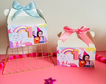 Ms Rachel favor boxes, Ms Rachel party decor, Ms Rachel birthday decorations, Ms Rachel birthday boxes, Ms Rachel decorations