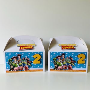 Toy Story Party Favor Boxes: Custom Birthday Treat Boxes