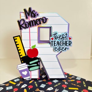 Regalo personalizado para maestros, Regalo personalizado para maestros, Semana de agradecimiento a los maestros, Regreso a la escuela, Regalo de fin de año para maestros, Decoración del aula