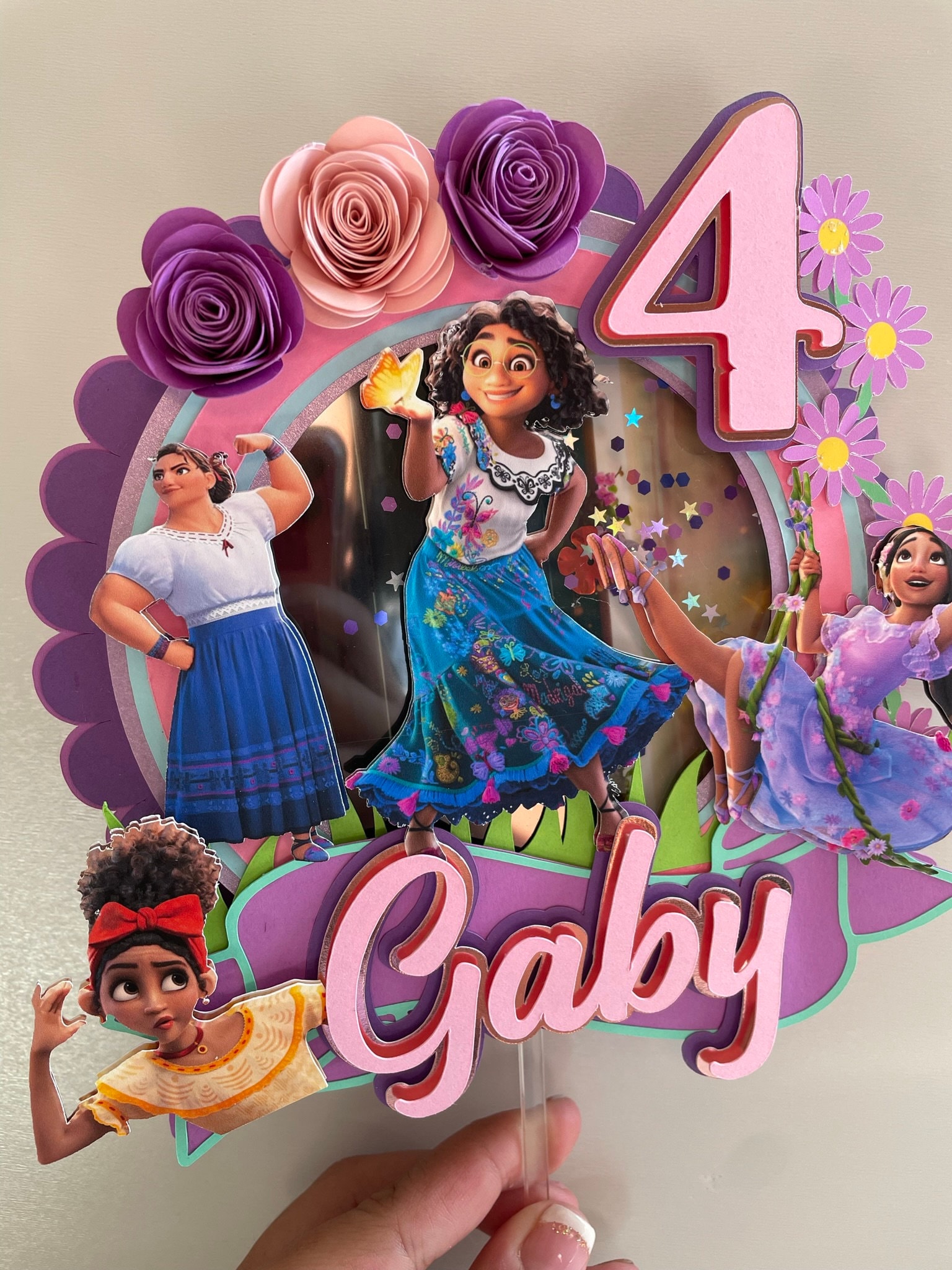 Encanto Cake Topper Encanto Party Decor Encanto Birthday Etsy