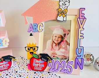 Personalized Graduation Photo Frame: Custom Class Year Gift