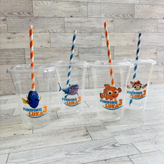 Finding Nemo Birthday Party Stickers: Personalized Favors