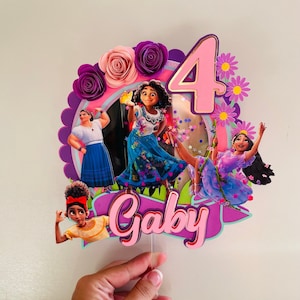 Encanto cake topper, encanto party decor, encanto birthday decorate, encanto party decorations, encanto birthday, encanto 3d letters