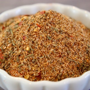 SEAFOOD seasoning - BBQ Dry rub spice blend great for seafood and veggies