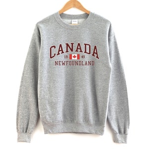 Canada Newfoundland Sweatshirt Unisex Newfoundland Crewneck