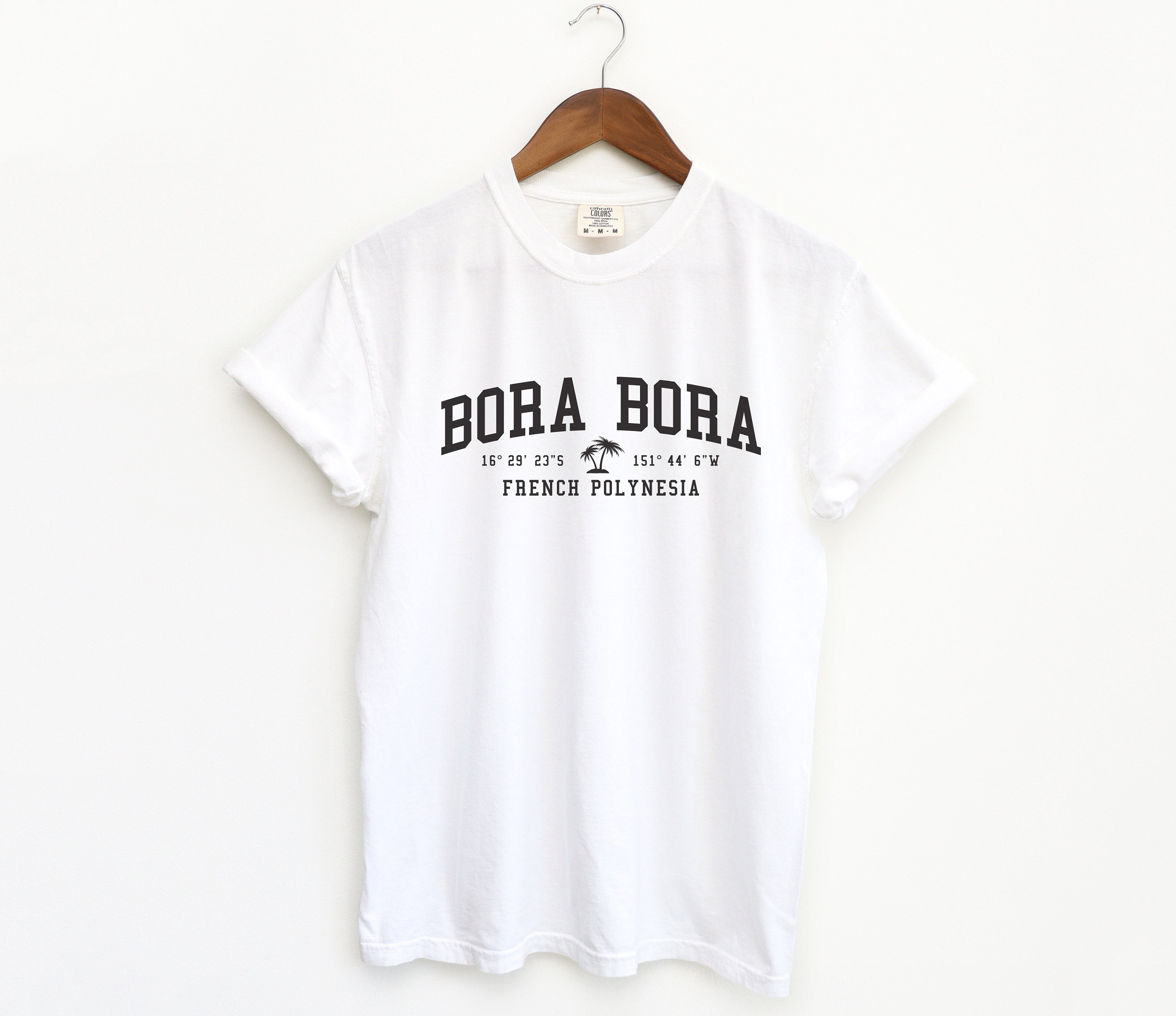 Bora Bora French Polynesia Comfort Colors T-Shirt Bora Bora Shirt