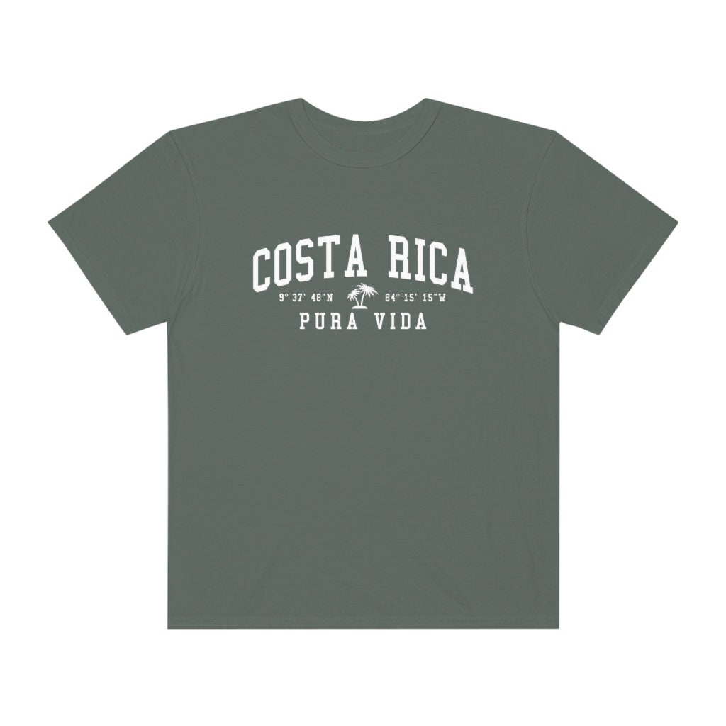 Costa Rica Pura Vida Comfort Colors T-shirt Costa Rica Shirt - Etsy
