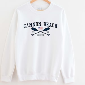 Cannon Beach Oregon Sweatshirt Unisex Cannon Beach Crewneck
