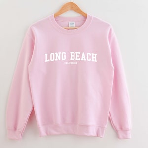 Long Beach California Sweatshirt // Long Beach Unisex Crewneck
