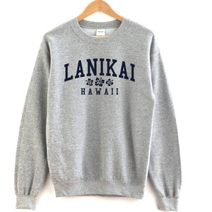 Lanikai Hawaii Crewneck Sweatshirt Lanikai Crewneck