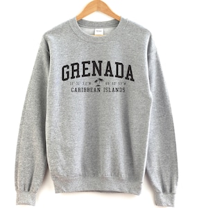 Grenada Caribbean Crewneck Sweatshirt Grenada Crewneck