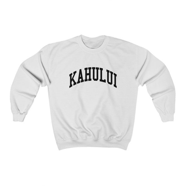 Kahului Hawaii California Unisex Collegiate Kahului Crewneck